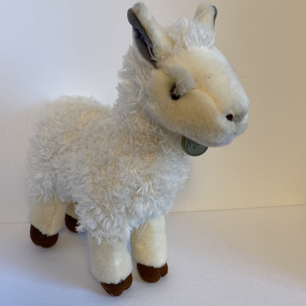 Alpaca Llama Plush MIYONI By AURORA 11” Standing Plush 2016